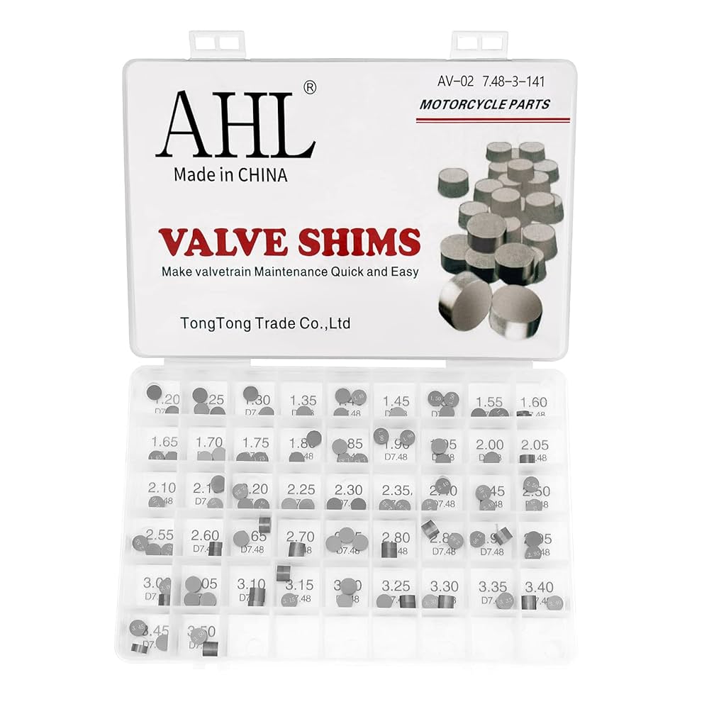 Amazon.com: AHL Adjustable Valve Shim Kit 7.48mm O.D. 1.20mm